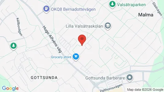 Lägenheter att hyra i Uppsala - kort over placeringen