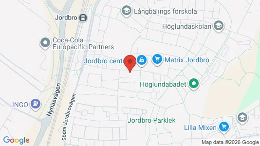 Lägenheter att hyra i Haninge - kort over placeringen