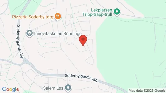 Lägenheter att hyra i Salem - kort over placeringen
