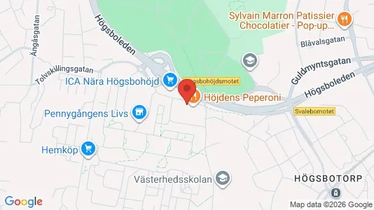 Lägenheter att hyra i Majorna-Linné - kort over placeringen