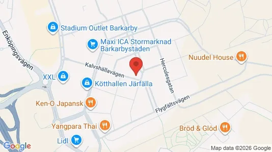 Lägenheter att hyra i Järfälla - kort over placeringen