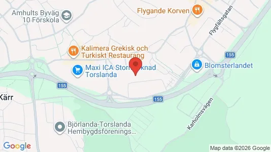 Lägenheter att hyra i Västra hisingen - kort over placeringen