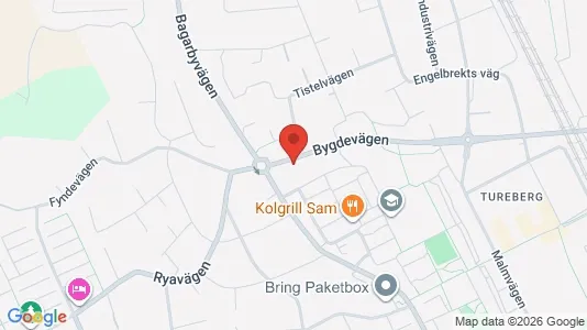 Lägenheter att hyra i Sollentuna - kort over placeringen
