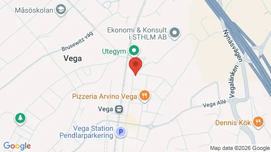Lägenheter att hyra i Haninge - kort over placeringen
