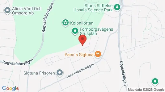 Lägenheter att hyra i Sigtuna - kort over placeringen