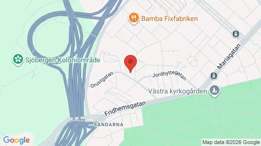 Lägenheter att hyra i Majorna-Linné - kort over placeringen