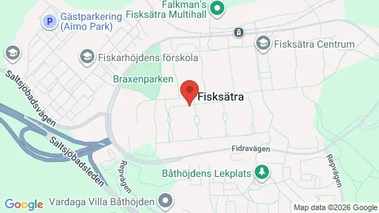 Lägenheter att hyra i Nacka - kort over placeringen