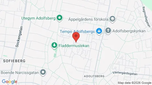 Lägenheter att hyra i Helsingborg - kort over placeringen