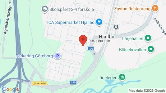 Lägenheter att hyra i Angered - kort over placeringen