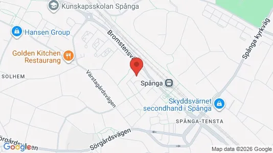 Lägenheter att hyra i Västerort - kort over placeringen