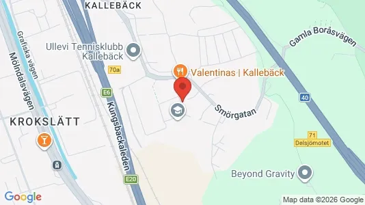 Lägenheter att hyra i Örgryte-Härlanda - kort over placeringen