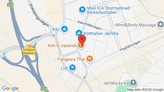 Lägenheter att hyra i Järfälla - kort over placeringen