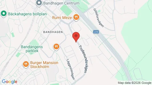 Lägenheter att hyra i Söderort - kort over placeringen