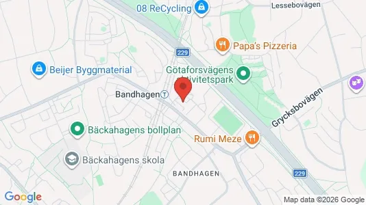 Lägenheter att hyra i Söderort - kort over placeringen