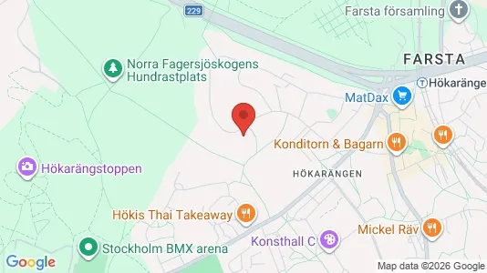 Lägenheter att hyra i Söderort - kort over placeringen