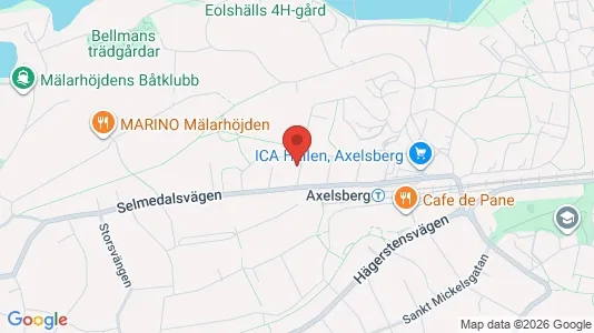 Lägenheter att hyra i Söderort - kort over placeringen