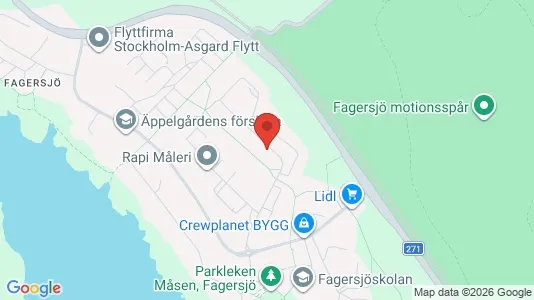 Lägenheter att hyra i Söderort - kort over placeringen