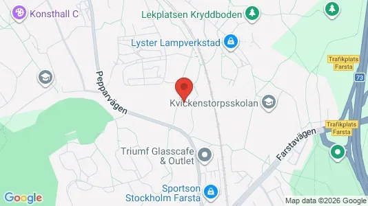 Lägenheter att hyra i Söderort - kort over placeringen