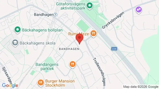 Lägenheter att hyra i Söderort - kort over placeringen