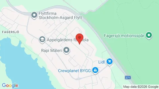 Lägenheter att hyra i Söderort - kort over placeringen