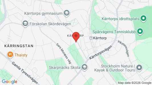 Lägenheter att hyra i Söderort - kort over placeringen