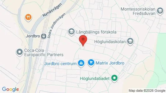 Lägenheter att hyra i Haninge - kort over placeringen