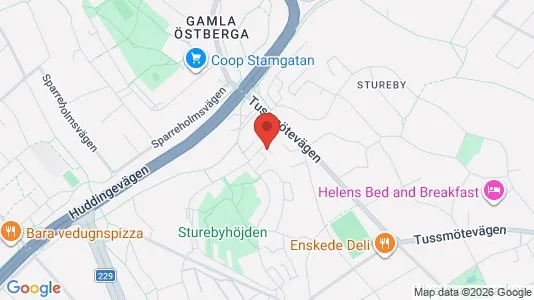 Lägenheter att hyra i Söderort - kort over placeringen