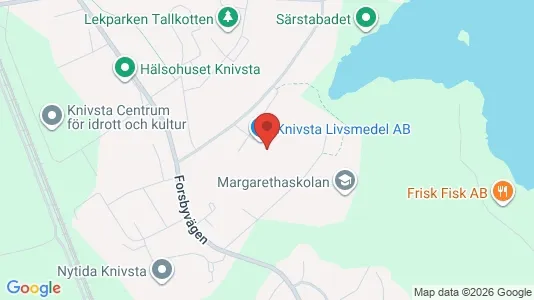 Lägenheter att hyra i Knivsta - kort over placeringen