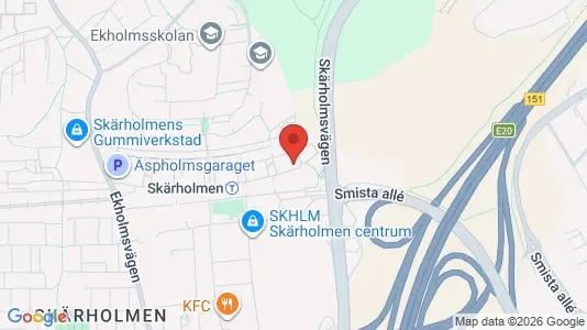 Lägenheter att hyra i Söderort - kort over placeringen