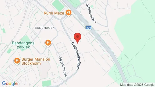Lägenheter att hyra i Söderort - kort over placeringen