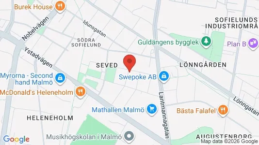 Lägenheter att hyra i Sofielund - kort over placeringen