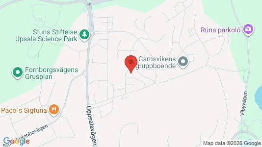 Lägenheter att hyra i Sigtuna - kort over placeringen