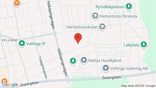 Lägenheter att hyra i Vellinge - kort over placeringen