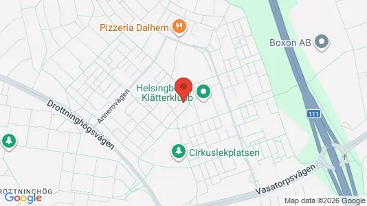 Lägenheter att hyra i Helsingborg - kort over placeringen