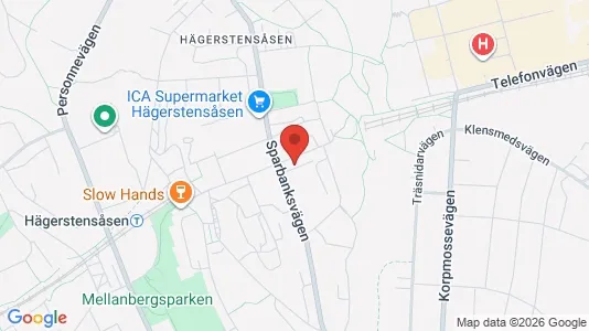 Lägenheter att hyra i Söderort - kort over placeringen
