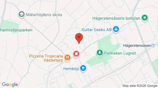 Lägenheter att hyra i Söderort - kort over placeringen