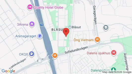 Lägenheter att hyra i Söderort - kort over placeringen