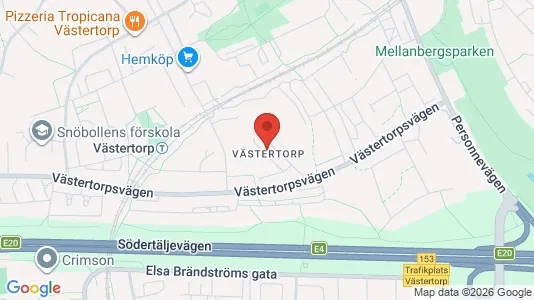 Lägenheter att hyra i Söderort - kort over placeringen