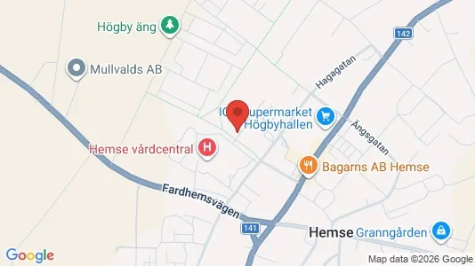 Lägenheter att hyra i Gotland - kort over placeringen