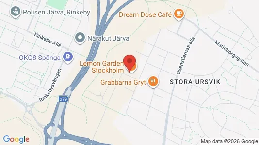 Lägenheter att hyra i Sundbyberg - kort over placeringen