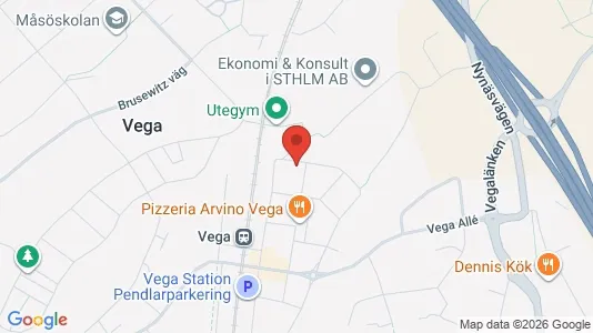 Lägenheter att hyra i Haninge - kort over placeringen