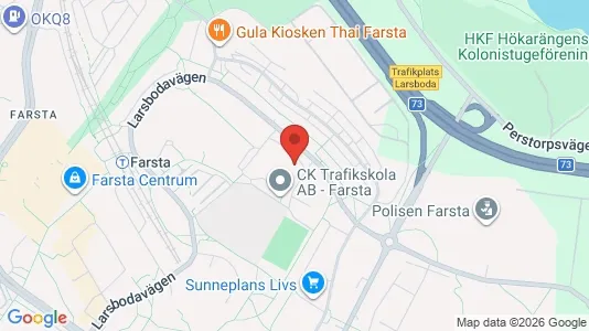 Lägenheter att hyra i Söderort - kort over placeringen