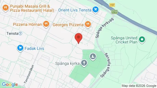 Lägenheter att hyra i Västerort - kort over placeringen