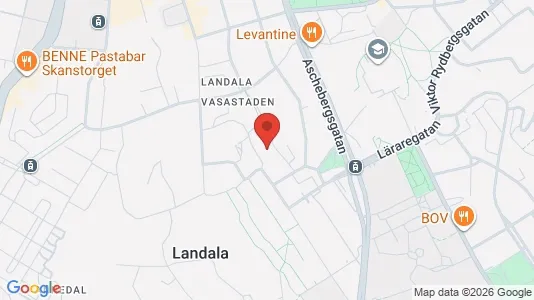 Lägenheter att hyra i Göteborg Centrum - kort over placeringen