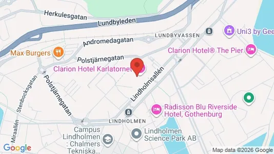 Lägenheter att hyra i Lundby - kort over placeringen