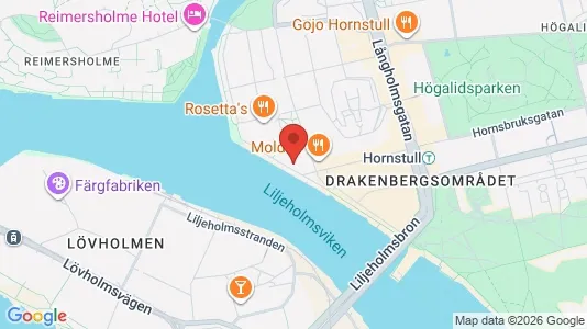 Lägenheter att hyra i Södermalm - kort over placeringen