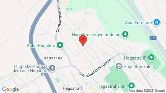 Lägenheter att hyra i Söderort - kort over placeringen