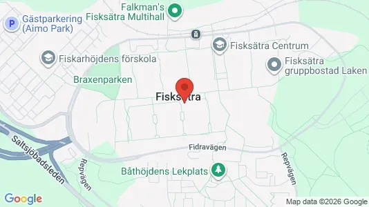 Lägenheter att hyra i Nacka - kort over placeringen