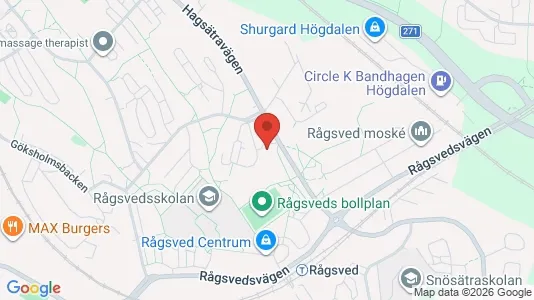 Lägenheter att hyra i Söderort - kort over placeringen