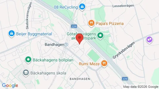 Lägenheter att hyra i Söderort - kort over placeringen